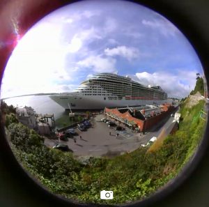 MSC Splendida in Cobh, Ireland