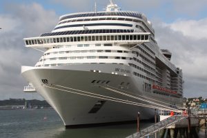MSC Splendida in Cobh, Ireland