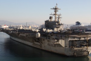 USS Georg H.W. Bush in Marseille